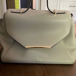 Kate Spade cream satchel